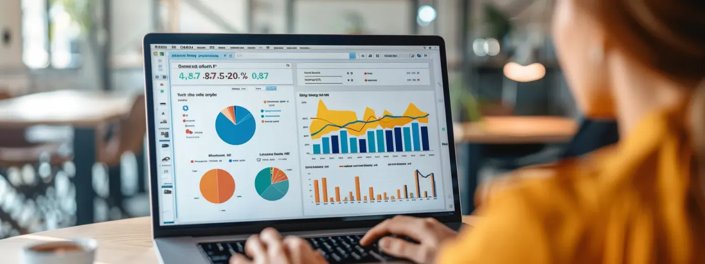 Effective Strategies for Enhancing Home Builder SEO 2 a laptop screen displaying a keyword research tool with highlighted long-tail keywords and competitor analysis charts, showcasing targeted niche audience opportunities and competitive edge insights for home builders' online marketing strategy.