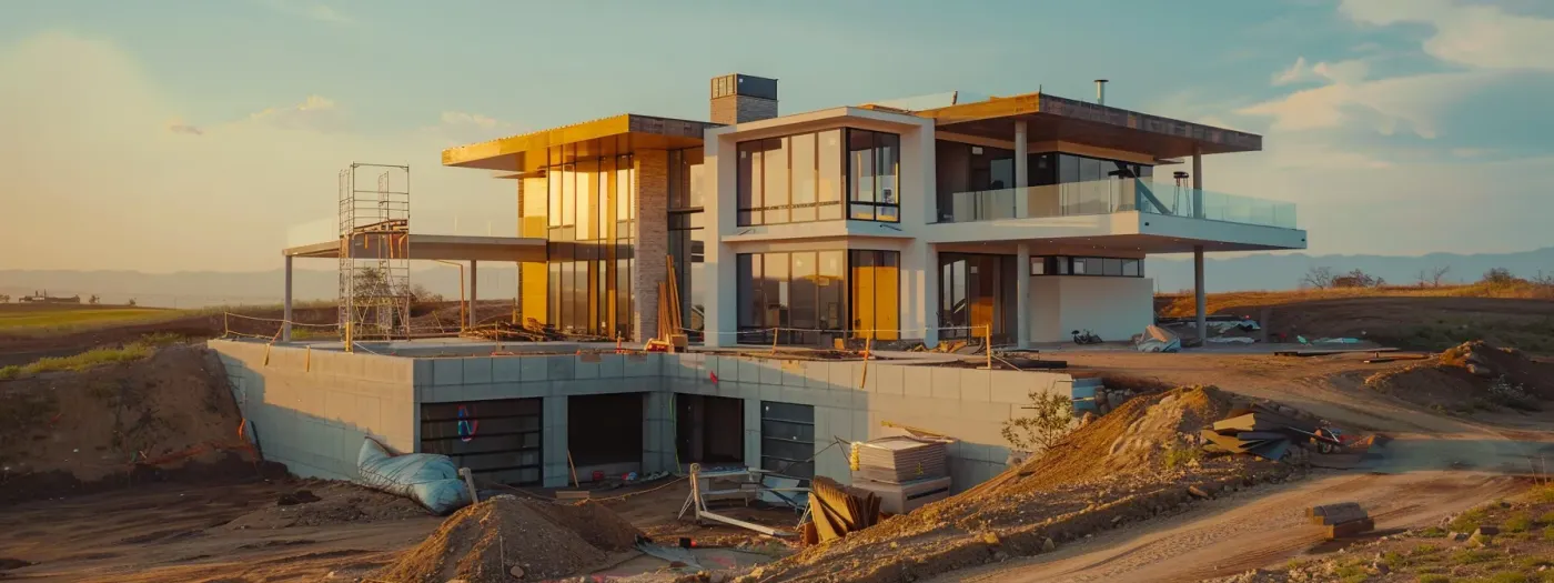 nstagram Marketing Strategies for Home Builders 2 capturing a mesmerizing time-lapse video of a stunning modern home construction progress on instagram reels.