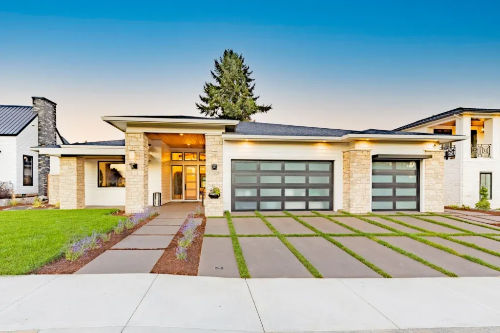 Modern Garage Front Exterior