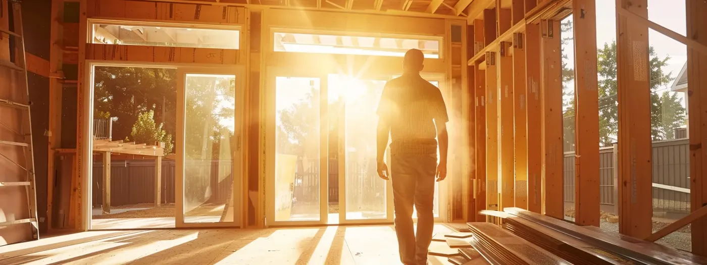 Maximizing Social Media Impact for Home Construction Brands 4 a construction brand's ad campaign targeting young homeowners, featuring engaging visuals and persuasive copy, displayed on various social media platforms.
