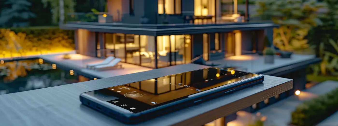 Grow Your Home Builder Site on Google 1 a smartphone displaying a sleek and user-friendly home builder website, showcasing fast loading speed and easy navigation for mobile users.