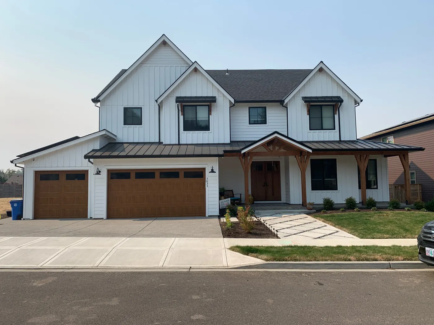 Classic Family House Front Exterior